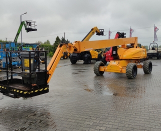 Hybrydowy podnośnik koszowy JLG M 600 JP - 20 m - 4x4